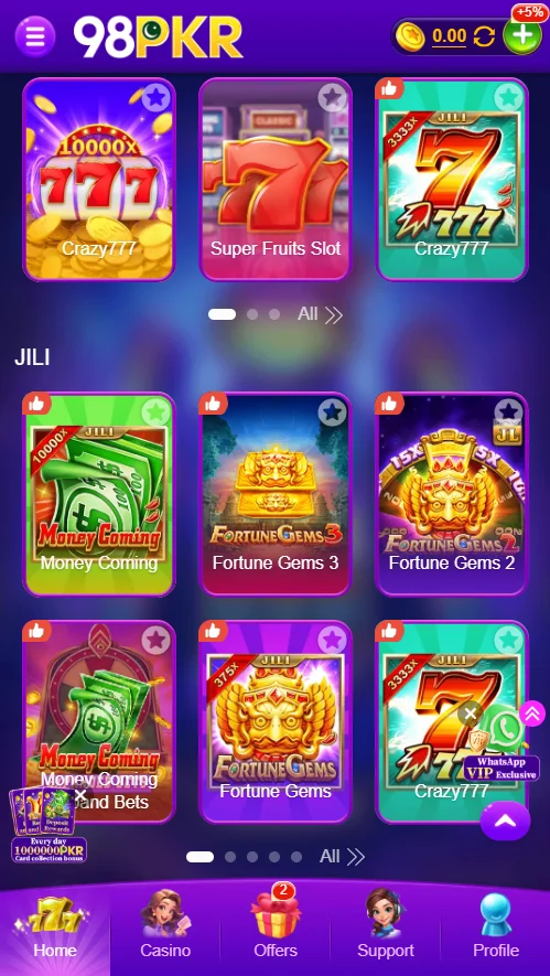 98 PKR Game Download